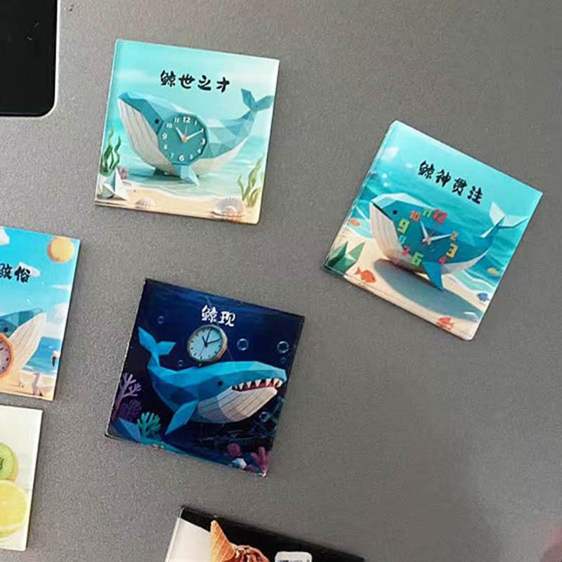 

3 шт. наклейка на холодильник с цветком, акриловый магнит-гриб, фиксированные магнитные наклейки особой формы, креативные наклейки