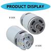 Motor RS550 21V 28000RPM Elektrický řezací motor pro malé a vratné pily s 8,2mm převodem pro každodenní příležitostné použití