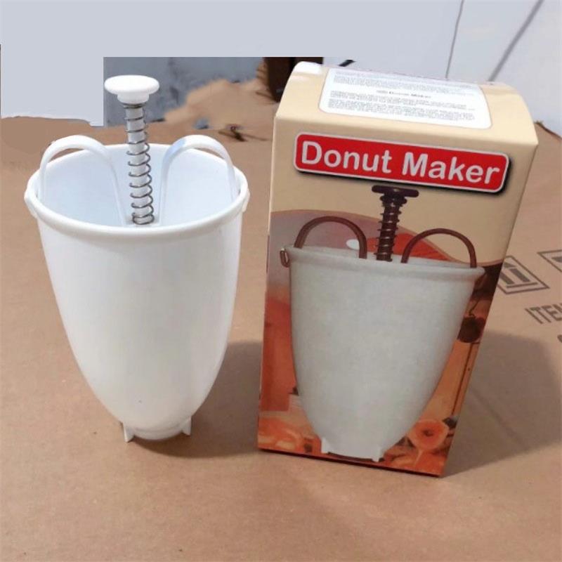 Donut Maker Manual Waffle Dispenser Doughnut Machine Mould Diy Arabic Kitchen Cooking Baking Tool Kitchen Ware