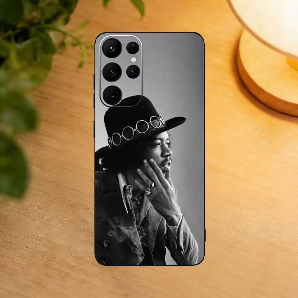 

J-Jimi H-Hendrix All Along the Watchtower phone Case For Samsung S25,24,21,22,23,30,Ultra,20,Plus,Fe,Lite,Note Soft Black Cover Samsung S20lite5G