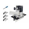 Dust Collection Router Jig Transparent Body Slotting with Cutter and Wrench Carpentry