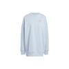 Women's "Dyed With Nature" Printed Crewneck Sweatshirt Light Blue IA7716