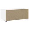 TV Stand VISNES White 100x40x38 cm Engineered Wood