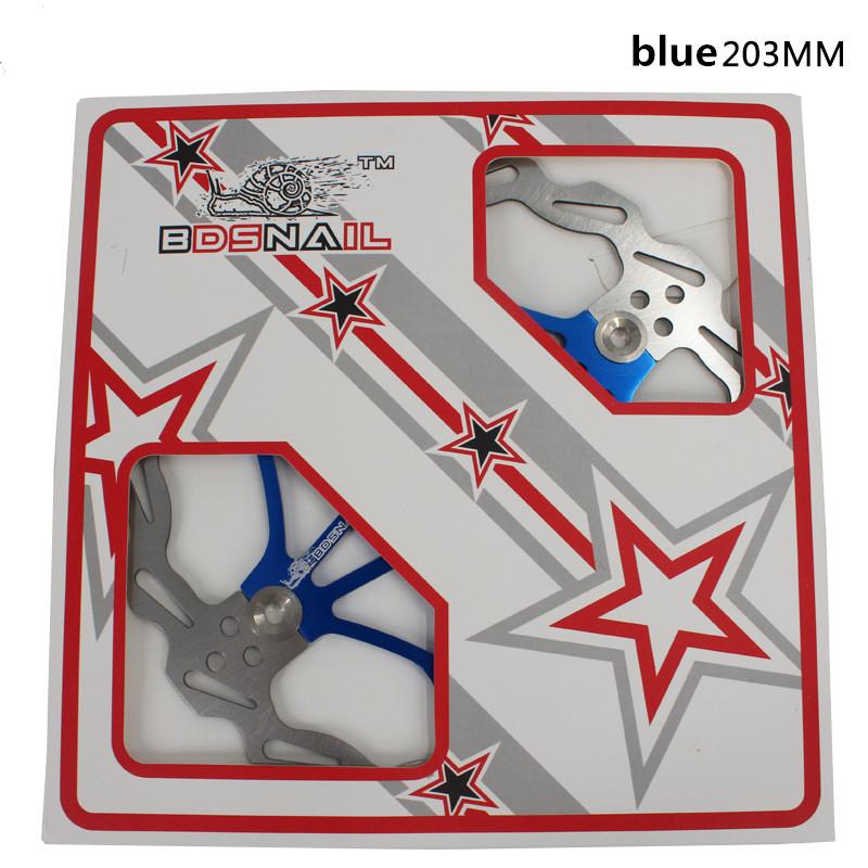Snail Brake Disc Ultra Light MTB Mountain Bike Float Floating Pads 160mm 180mm 203 mm 6 Bolt Rotors Parts Bicycling Accessories
