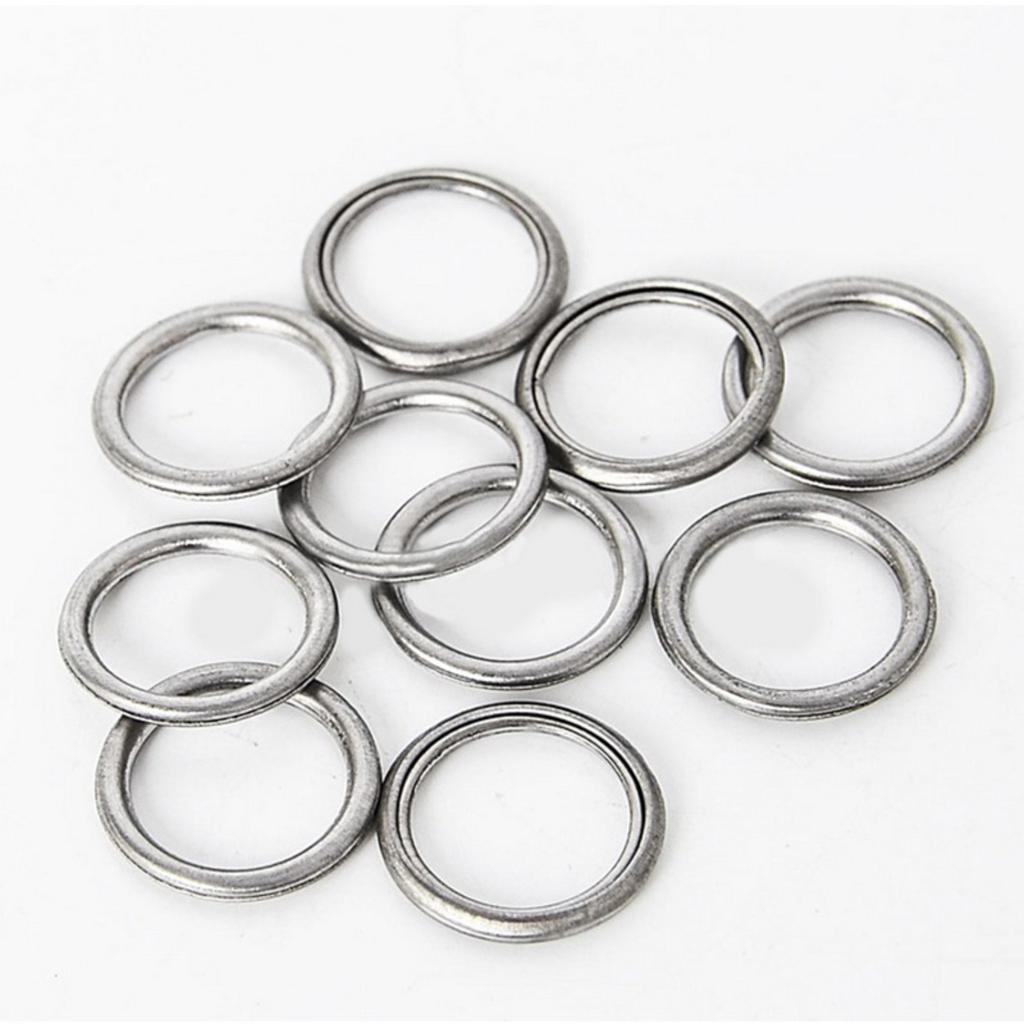 Professional Drain Plug Sealing Washers and Gaskets Compatible with Mitsubishi for Automotive Replacement Parts and Repair