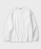 NONBLANK Waffle Boat Neck T-Shirt_White