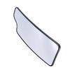 Lower Mirror Glass Heated Convex Towing Mirror Driver Side Lower Exterior Mirror Glass with Backplate Replacement for