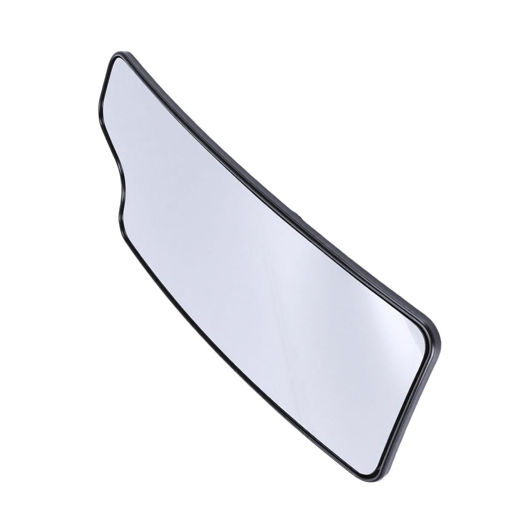 Lower Mirror Glass Heated Convex Towing Mirror Driver Side Lower Exterior Mirror Glass with Backplate Replacement for