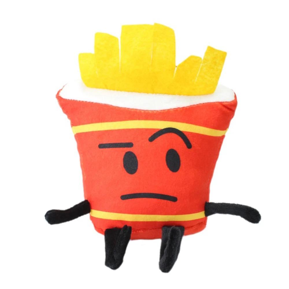 Battle for Dream Island Anime Plüschtier Zeichentrickpuppe Weiche Stofffigur Törtchen Pommes Frites Seltsame und Wunderbare Plüschtiere Kindergeschenke