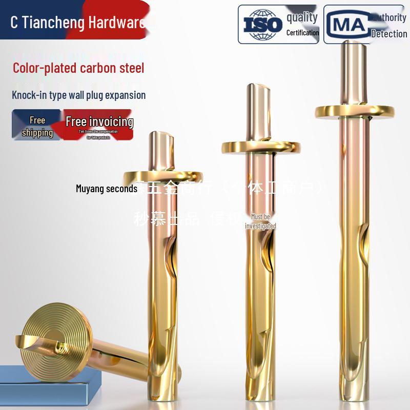 6mm Zinc Wall Anchor & Expansion Screw for Concrete