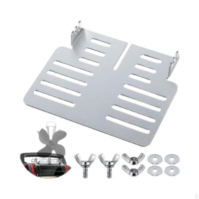 Wood Burner Fan Mounted Bracket Mounting Kit Easy Installation Convenient Attachment Supplies
