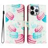 13 Custodia in Pelle per Telefono per IPhone 13 12 Mini 11 Pro 13Pro 12Pro Max 11Pro Cover a Libro Portafoglio Magnetica Custodie Dipinte Gatto Orso