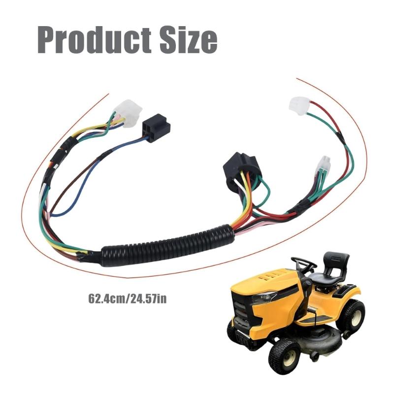 Universal 9 Pin Wiring Harness For Grass Cutters Easy Assembly And Better Electrical Operation