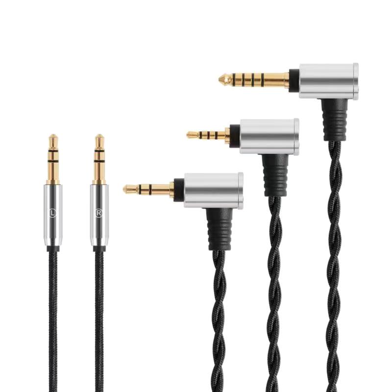 2. 5/3.5/4.4mm Microphone Cable Replacement for HIFIMAN HE400 HE400I ANANDA SUNDAR Headphone Earphone Cable