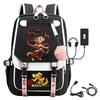 New Nezha's Devil's Child Noisy Sea Animation Large Capacity Backpack Travel Bag Computer Bag Student Leisure Backpack School Bag