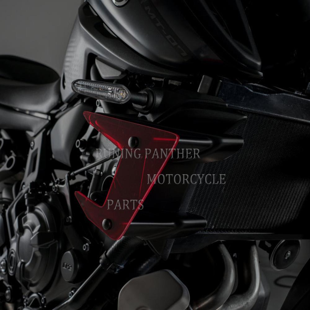 MT-07 NOU Piese de motociclete Side Downforce Naked Spoilere Aripa Fixa Carenat Aripi Deflectoare pentru Yamaha MT07 MT