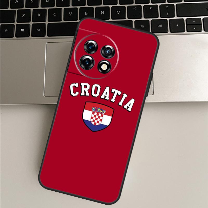 Croatia Flag Case For OnePlus Nord 5 CE 3 4 Lite N20 N30 OnePlus 15 R 13T 10T 9 Pro 11 12 13 12R 13R Cover