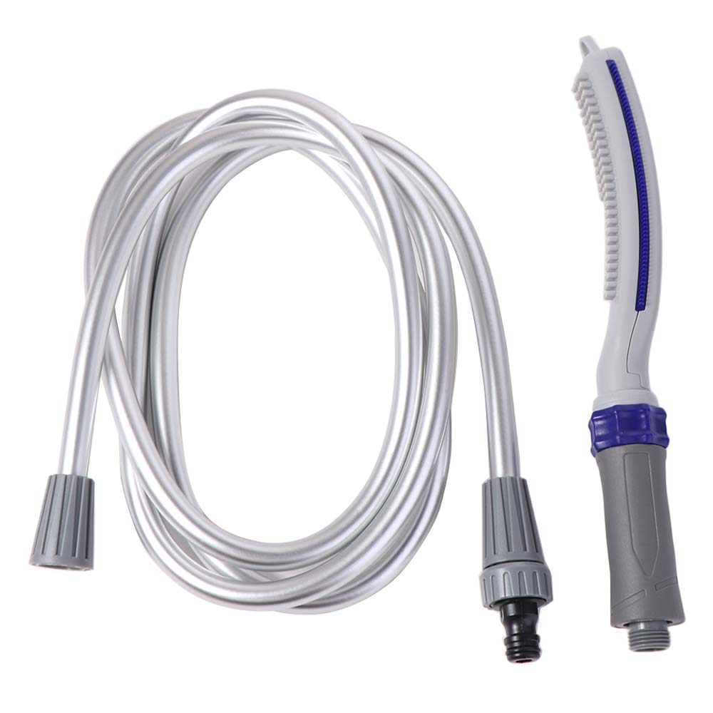 With Flex Hose Dog Shower Head Quick Connector Plastic Dog Washing Sprayer Adjustable Pet Bathing Sprayer