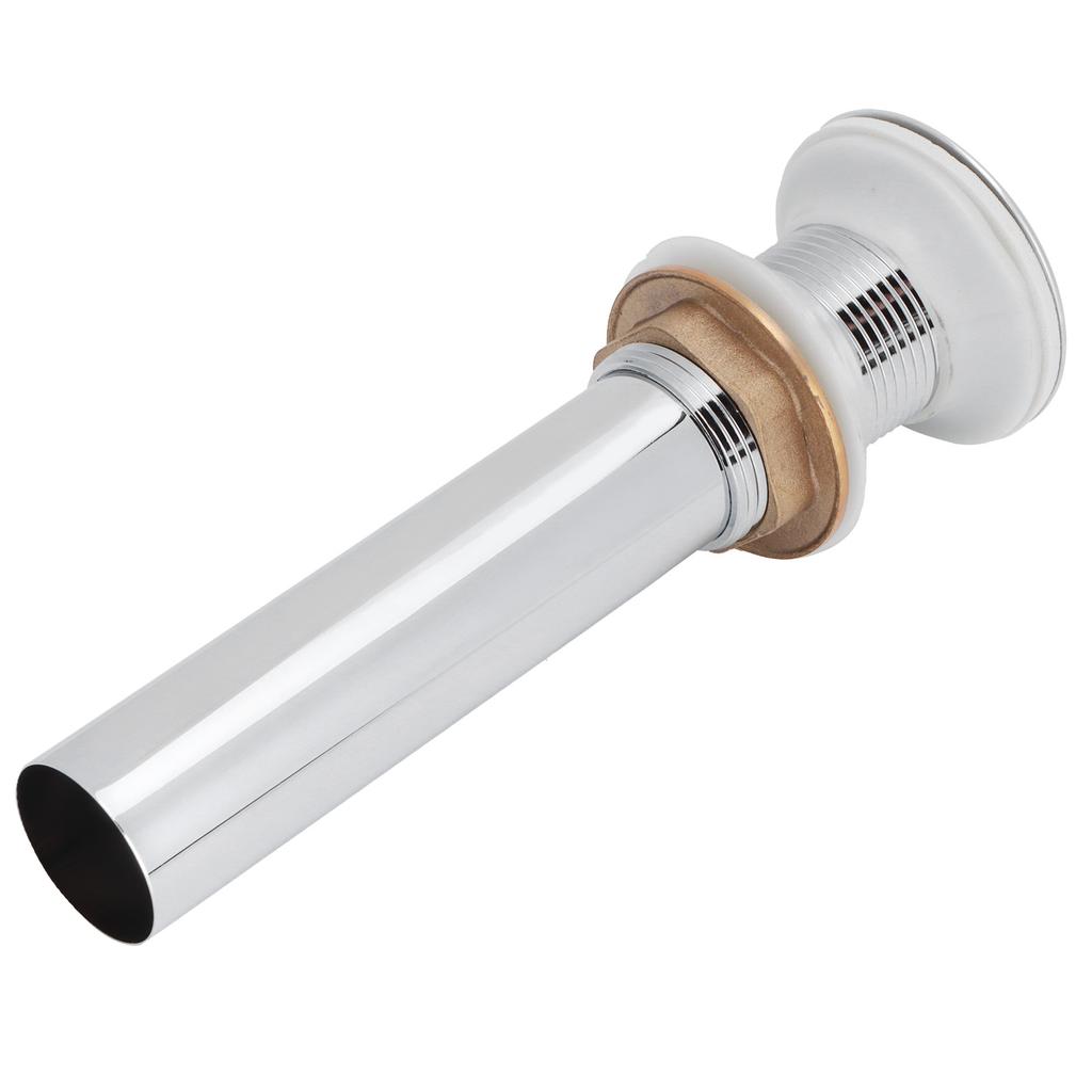 Bathroom Sink Drain Anti Clog Basin Popup Bounce Draining Stopper with Protective CoverWithout