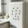 Room Decor Accessories 5/10/15/20Pcs Mini Star Refrigerator Magnet, 3D Five-Pointed Fridge Decorative Magnets Memo Note Holder for Kitchen Office