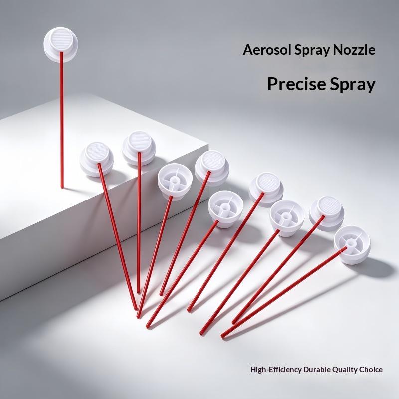 5/10/20/50/100/200 Pezzi Ugello Aerosol Cannuccia Estensione Spray 12cm Plastica Rossa Parti di Ricambio Estese