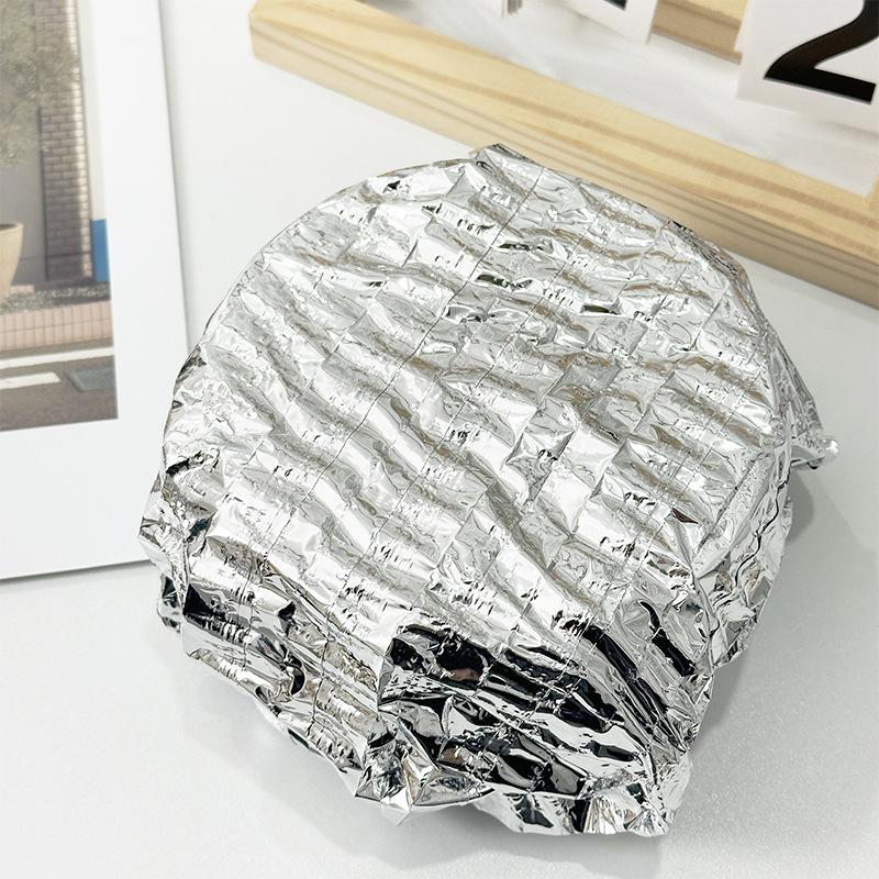 Алюминиевая Фольга Изоляционная Пленка Изоляционный Чехол Одноразовый Чехол для Сохранения Тепла Изоляционный и Сохраняющий Тепло Колпак Колпак от Насекомых 10pcs