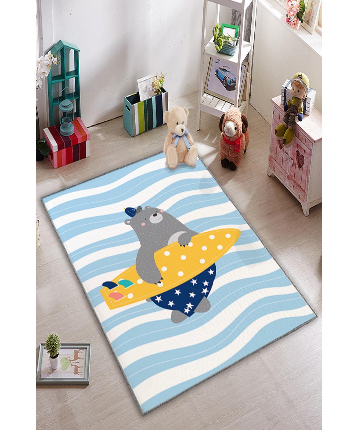 

Ковер для детской комнаты Carnival Surfer Bear