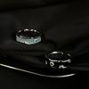Little Daisy Dark Personality Niche Design Drip Glaze Open Ring Cold Wind Stacked Wearing High-End Ring Woman