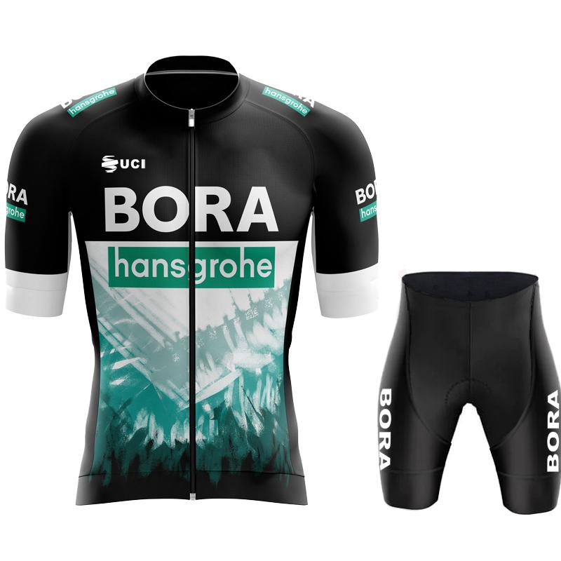Mens Cycling Clothes Pants Man UCI BORA Men's Outfit Set 2026 Suit Summer Jersey Shorts Blouse Bike Mtb Uniforms Sportswear Pro
