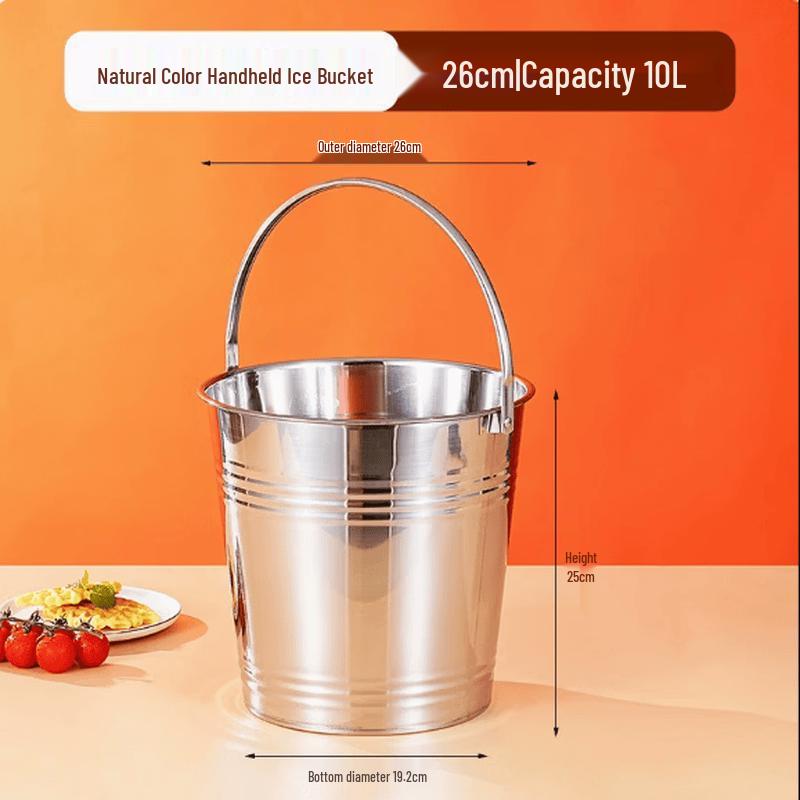 Shangheng Commercial Stainless Steel Ice Bucket