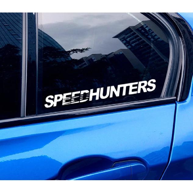 Různé velikosti Speed Hunters Grafika Auto Vinylové Samolepky Vodotěsné Závodní Karoserie Nákladní Auto Nárazník Zadní Okno Obtisk Ladící Doplňky