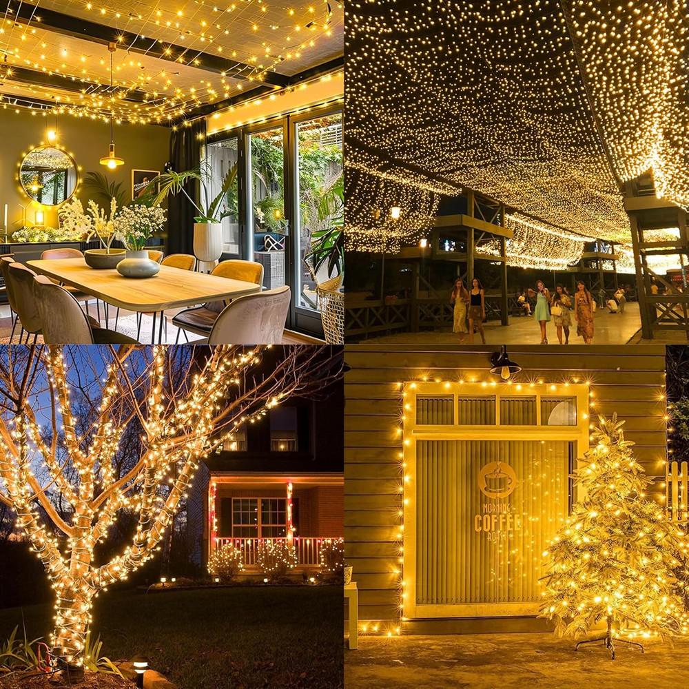 1.5/3/6M String Lights Led Fairy Lights Christmas Garland for Home New Year Party Outdoor Garden Street Christmas Decoration Battery-powered
