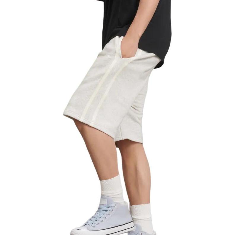 Converse Sports Shorts Unisex Gray 10027236-A02