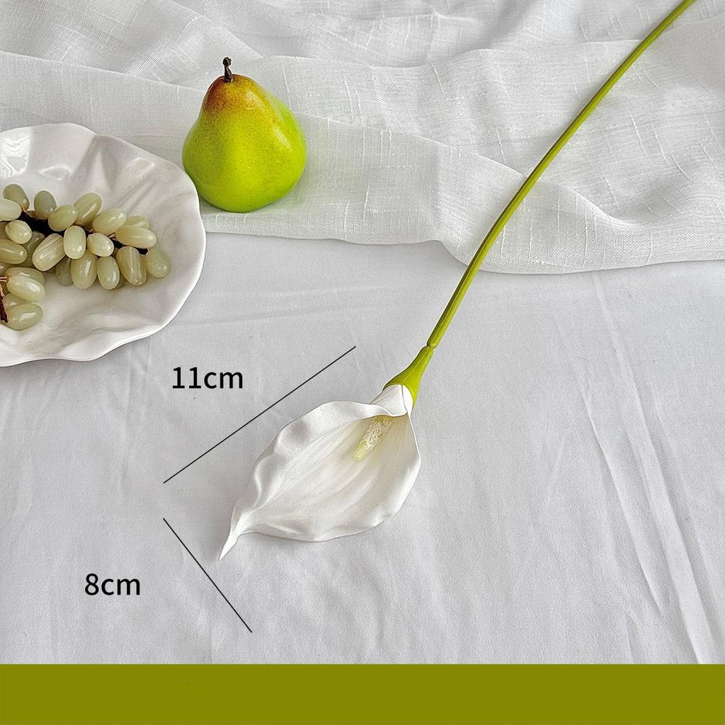 5pcs Monet's Floral Language Artificial Flowers Forest style Fake Blooms for Bride's Bouquet Garden Wedding Arrangement Faux Greenery