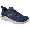 Skechers Arch Fit Summits - Kravel Comfortable Durable Breathable Supportive Casual Shoes Men sneaker Navy-Blue 233178-NVY