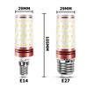 Brightness E27 E14 LED Bulb Corn Lighting Lamp 12W 16W 20W 2835 SMD Lamps 110V 220V Home Decor Replace Halogen Lights White
