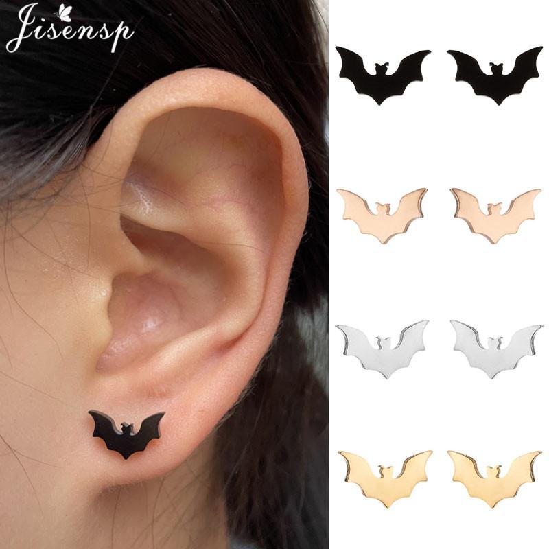 Multiple Mini Stainless Steel Bird Jewelry Earrings  Trend For Women Girls Cute Crane Parrot Bee Hummingbird Studs oorbellen