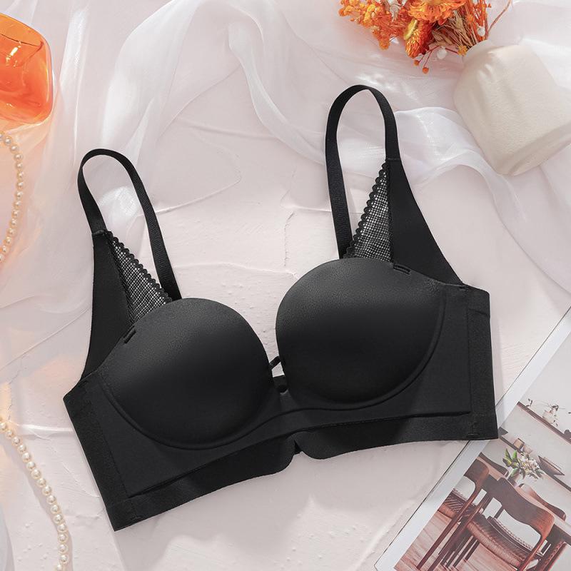Seamless Anti-Sag Small Bust Lift Wireless Support Bra