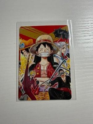 ONE PIECE Luffy Double Sticker Natsucomi 2022 Japan Exclusive Eiichiro Oda