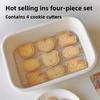 3D Cat Fish Dog Biscuit Cookie Mold Set Baking Tool Fondant Cake Stamp Mold Cute Graffiti Abstract Cartoon Bear Cookie Cutter