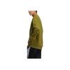 Adidas Solid Color Logo Print Long Sleeve Pullover Sweatshirt Men Tops Green GP1858