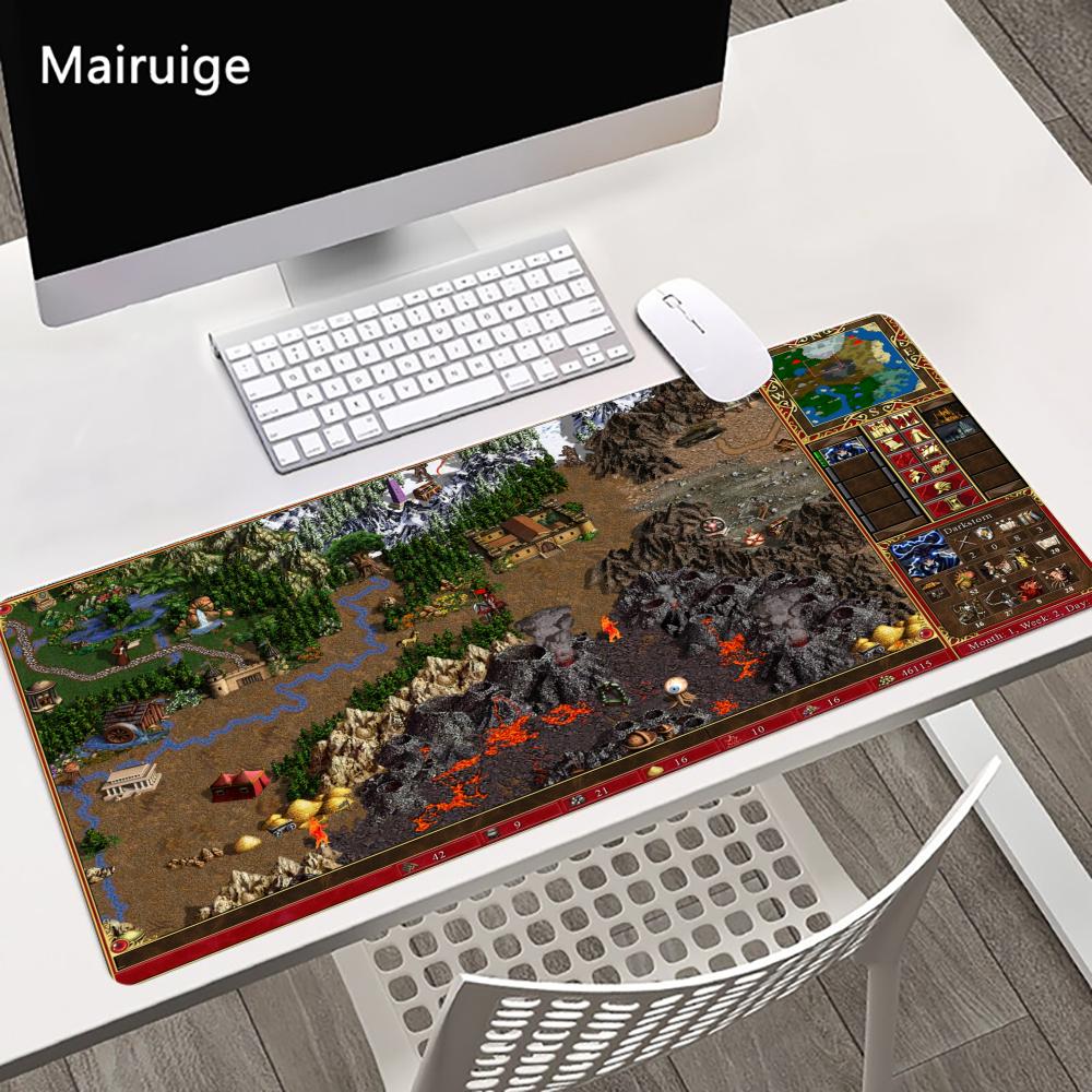 Mouse Mat Heroes of Might and Magic Mouse Pads Pc Accessories Gaming Mats Playmat Computer Decorating Office Decor Mousepads