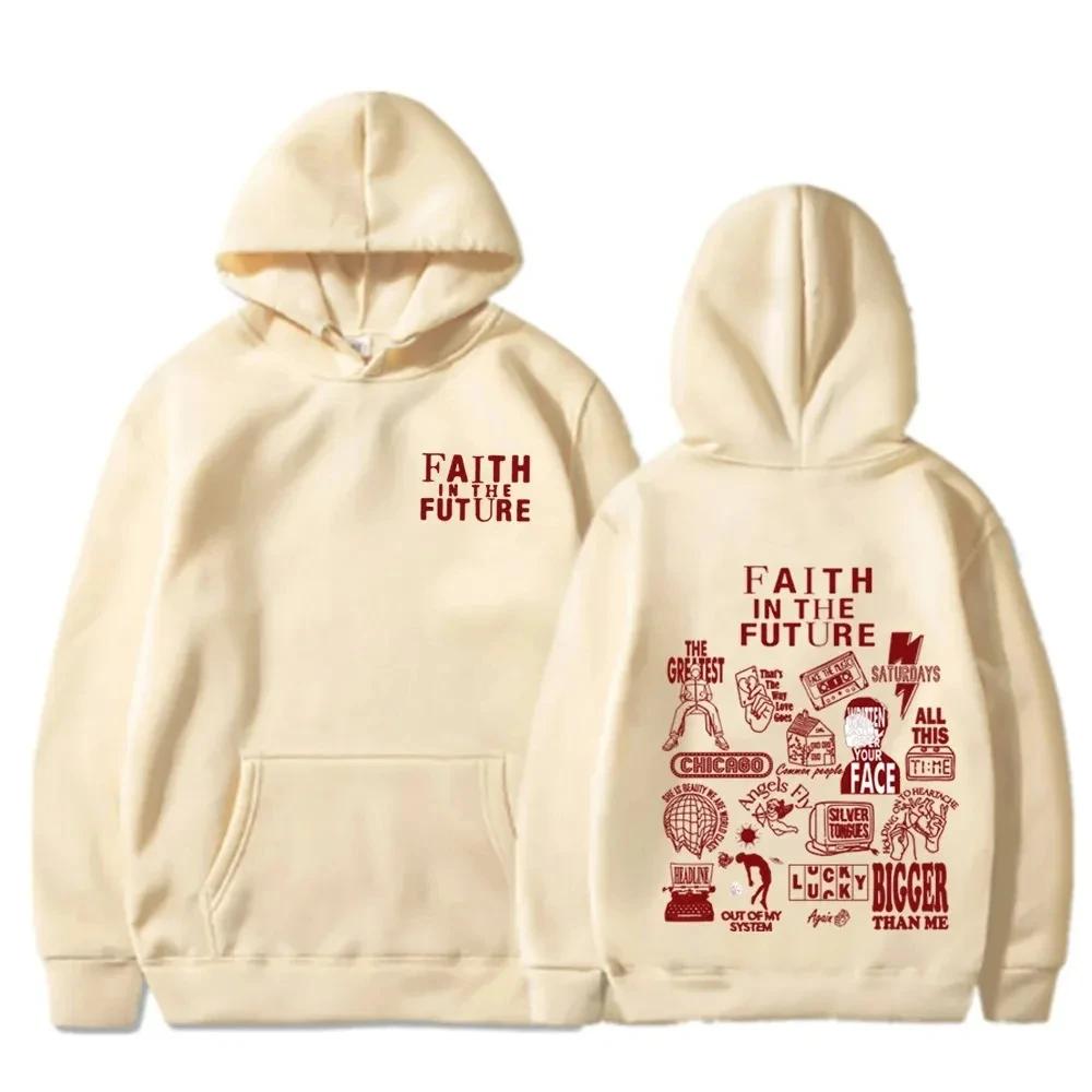 Man Woman Hip Hop Hoodies for Fans Faith In The Future Album Series World Tour Hoodie