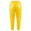 Pantaloni Street Dance Unisex per Bambini Vita Elastica Pantaloni a Carota Pantaloni Harun Pantaloni da Performance con Paillettes Lucide
