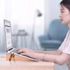 Ergonomic Laptop Stand Foldable Design 2 Level Heights Adjustment Builts In Ventilation For Optimal Heat Dissipation