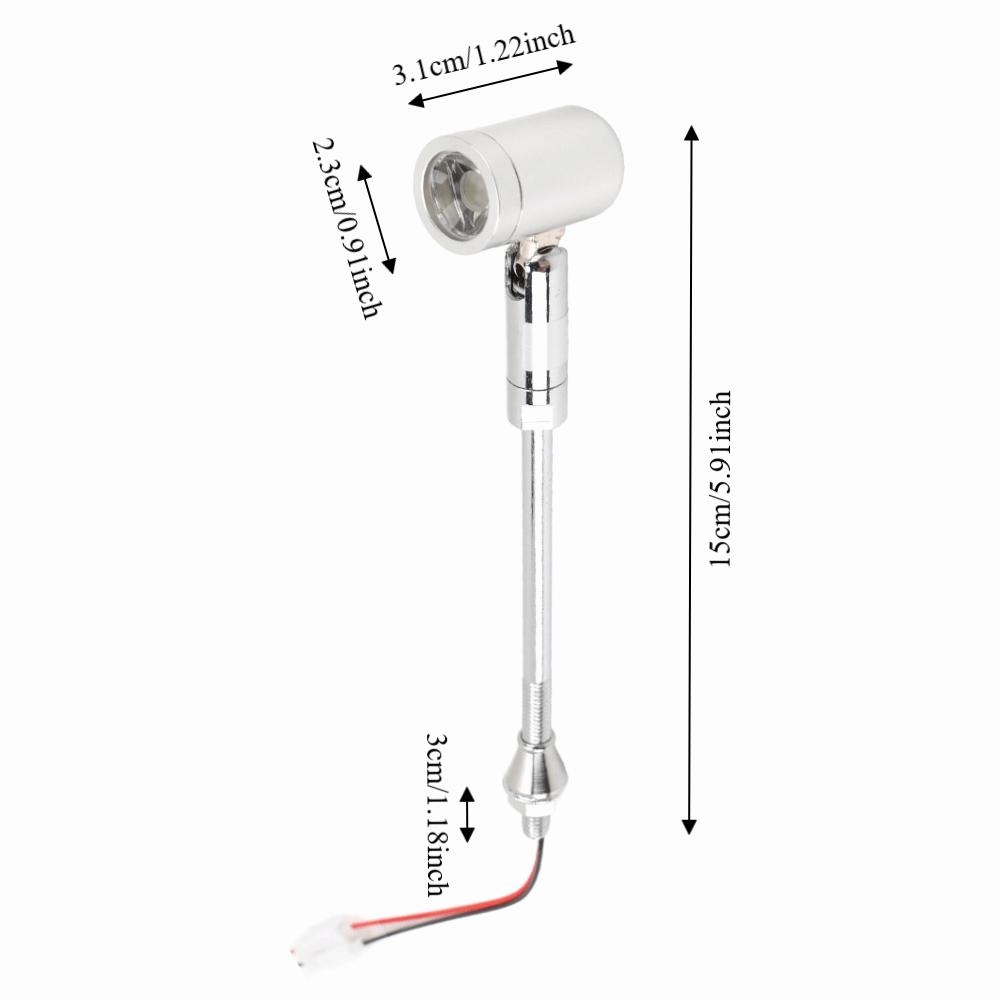 DC 5V LED Spotlight 1W LED Small Accent Light Long Lifespan USB Mini Spotlight  Painting Display