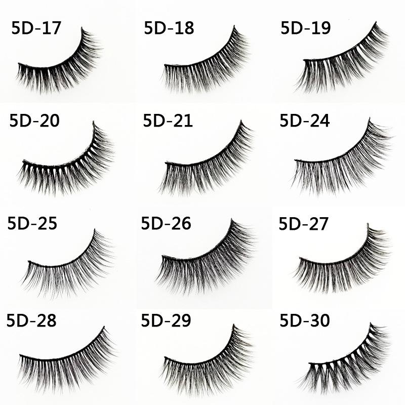 3D Triple Pack Natural Long False Eyelashes – Multi-Style & Multi-Layered