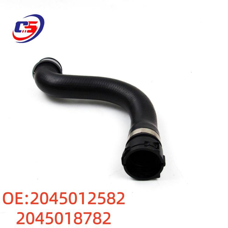 Mercedes W204 Coolant Radiator Water Hose, Compatible with Part Numbers 2045012582, 2045018782.
