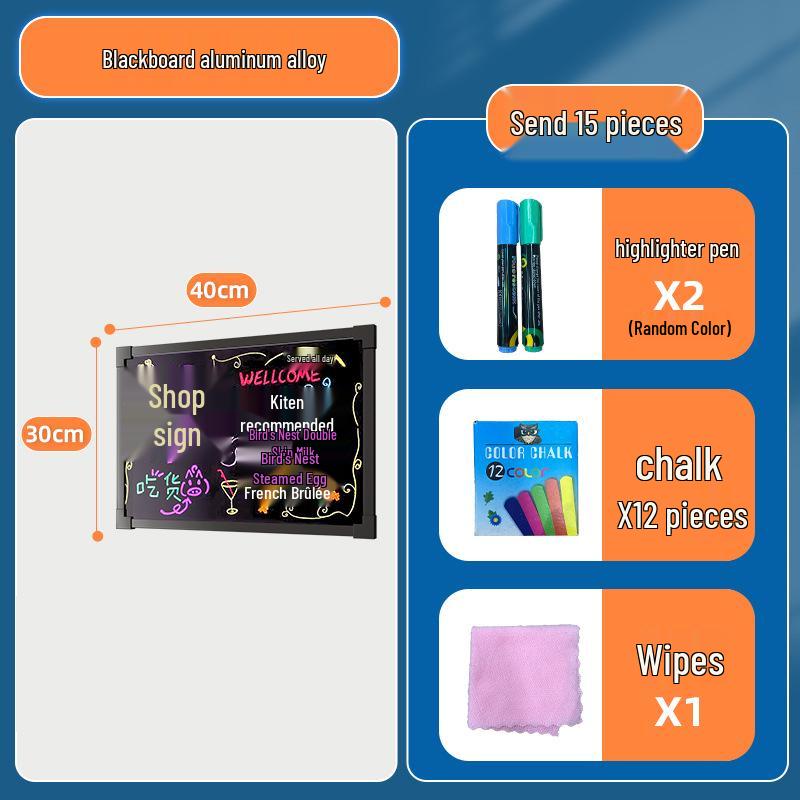 

Флуоресцентна А-подібна крейдова дошка для тротуару дляdisplay в магазині