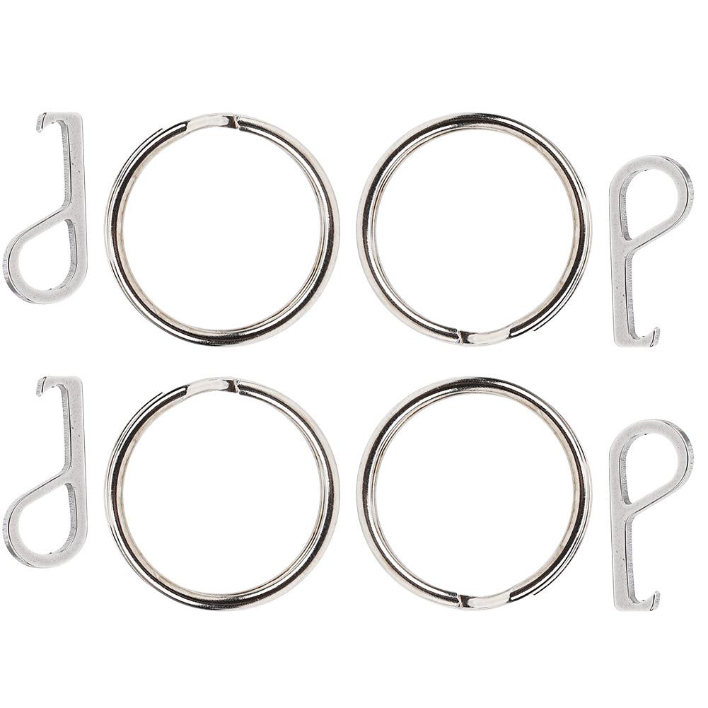4 Sets EDC Mini Bottle Can Box Opener Knife Multifunction Tool Fish Hook Key Chain